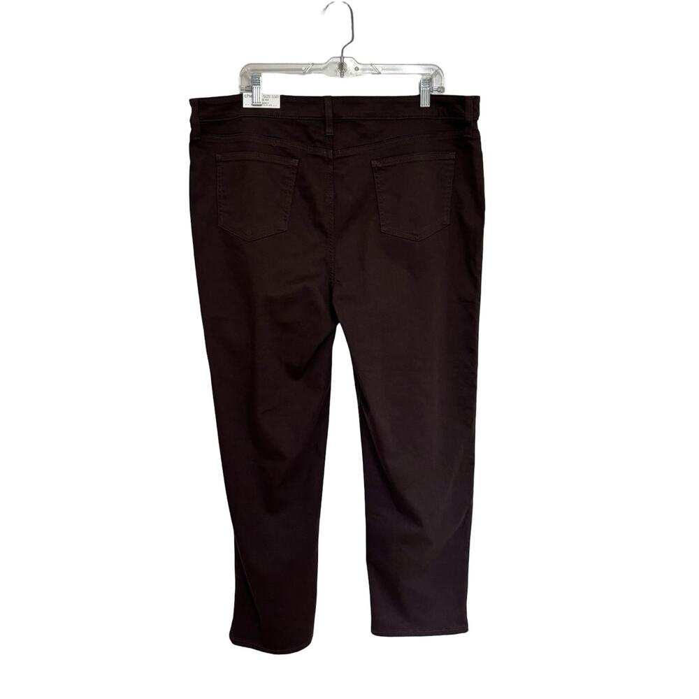 NEW Chico’s So Slimming Girlfriend Slim Ankle Jeans in Cocoa Bean -Size 3.5 (18) - Picture 4 of 8